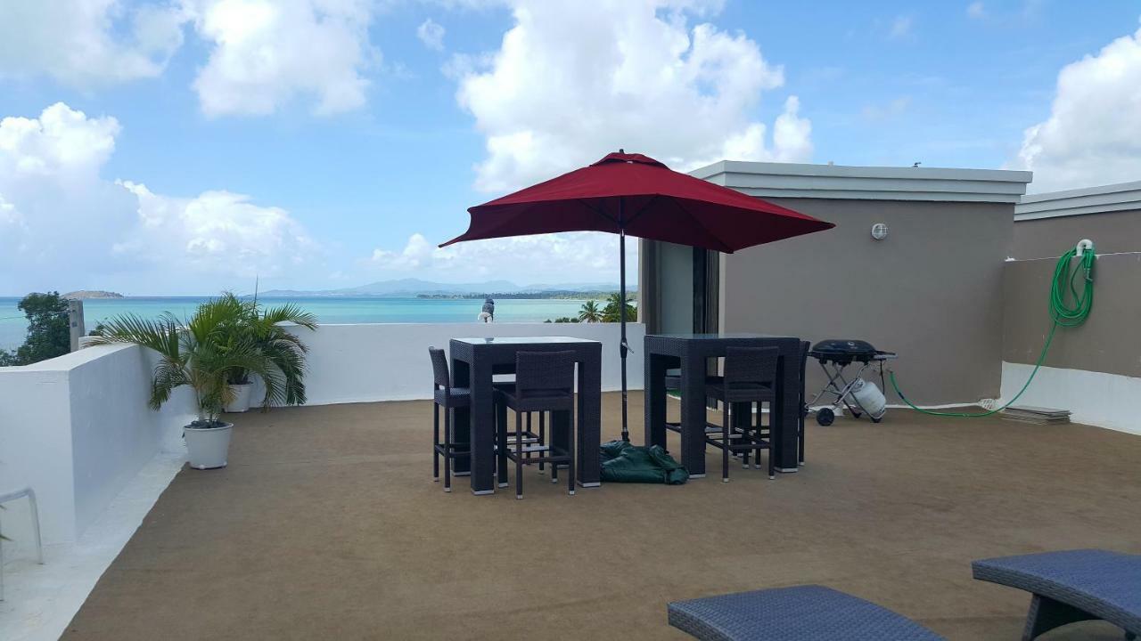 Fully Air-Conditioned Beach Front Penthouse Apartment Naguabo Exteriör bild